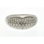 Witgouden pave ring