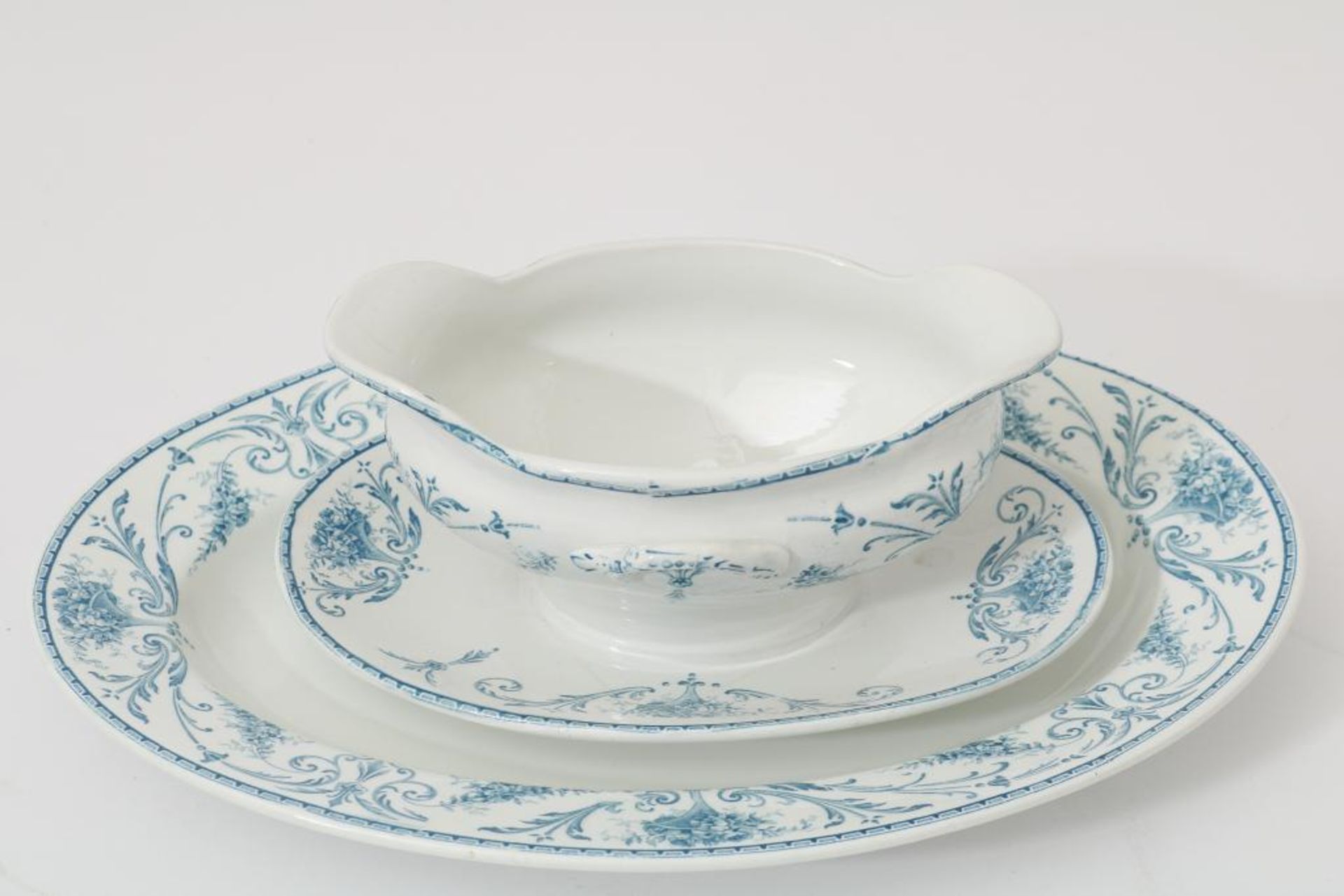 Uitgebreid servies B.F.K Louis XVI - Image 3 of 5