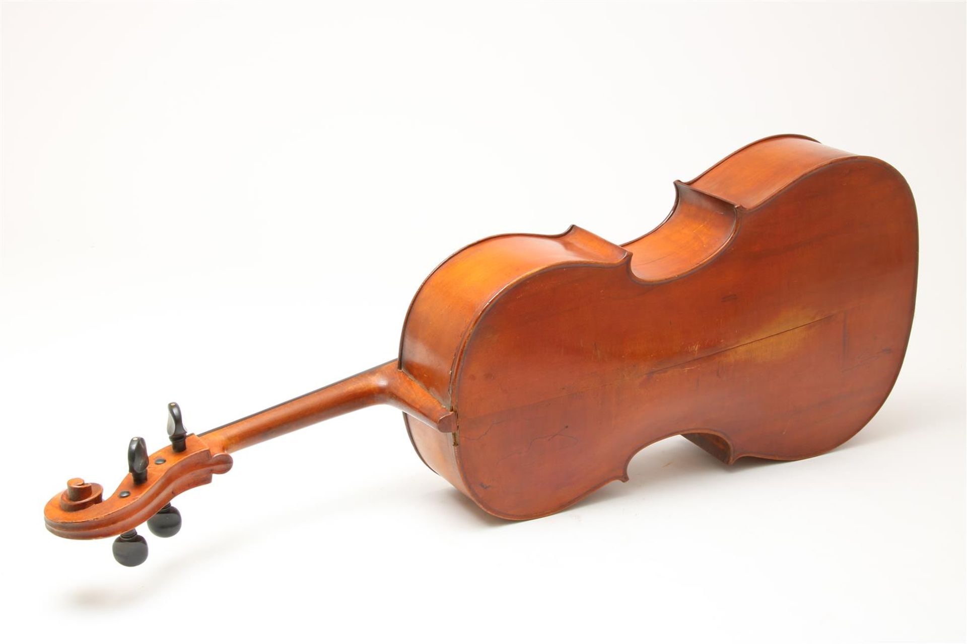 Wooden cello with bow - Bild 5 aus 5