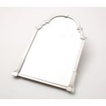 Capital Museum toilet mirror in silver frame