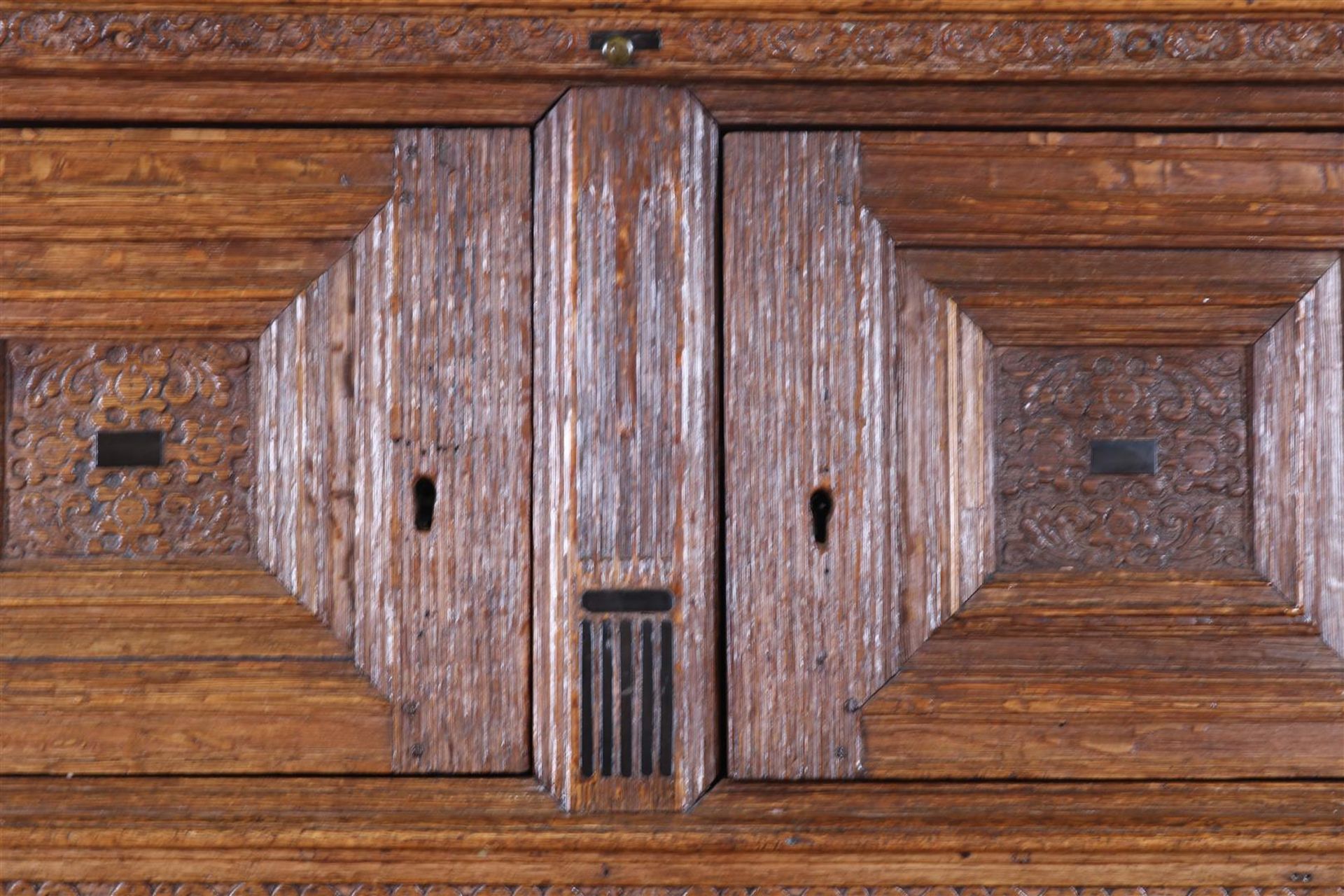 Oak Renaissance pilaster cupboard - Bild 4 aus 7