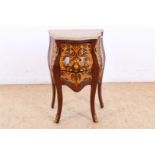 Mahogany glued Louis XVI style commode