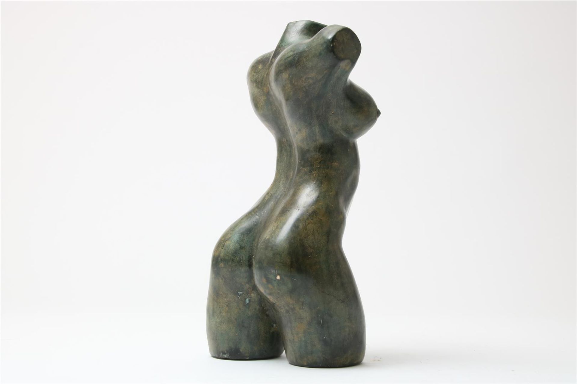 Bronze sculpture of a woman's torso, h. 42cm. - Image 4 of 4