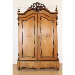 Mahogany Willem III cupboard