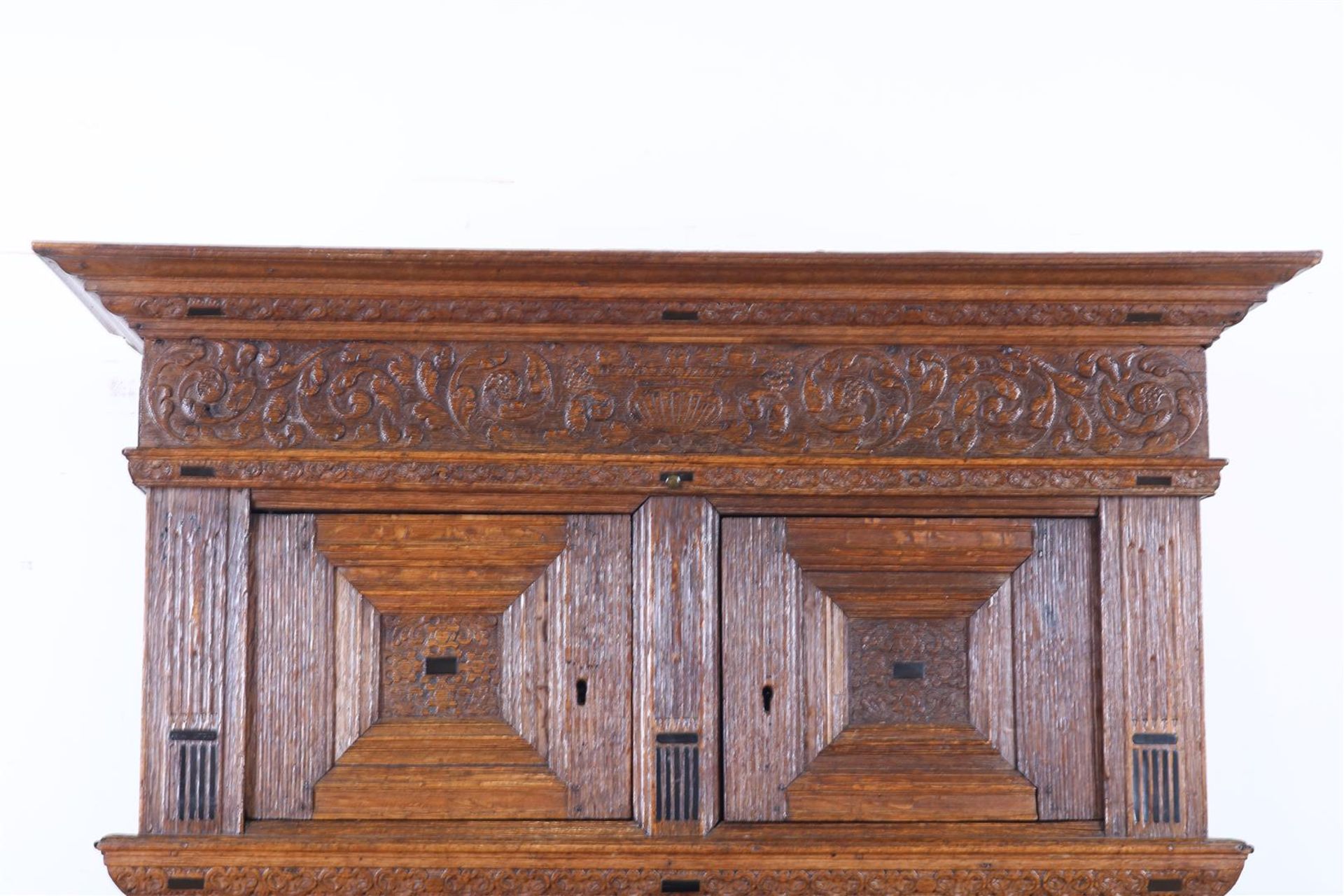 Oak Renaissance pilaster cupboard - Bild 3 aus 7