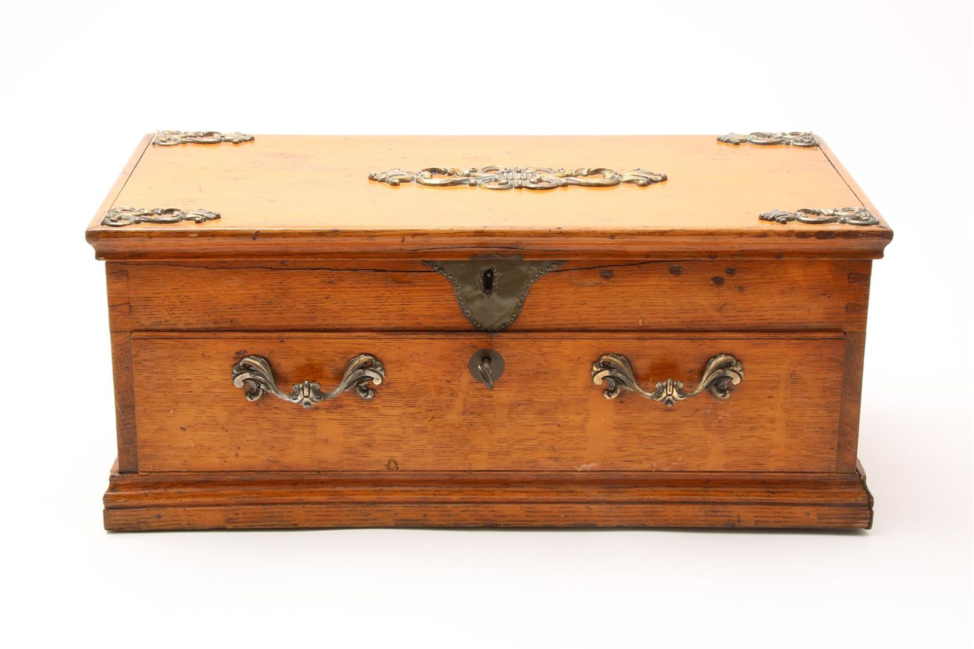 Mahogany box, 19th century 