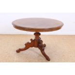 Mahogany Biedermeier coffee table