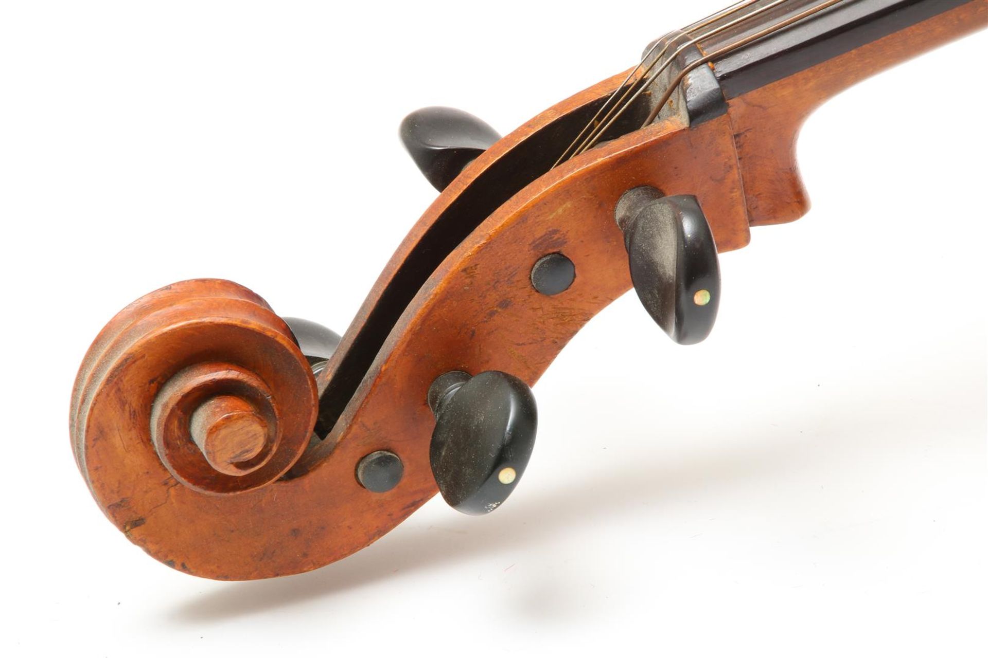 Wooden cello with bow - Bild 2 aus 5