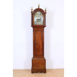 Oak longcase clock, Scotland 18th century