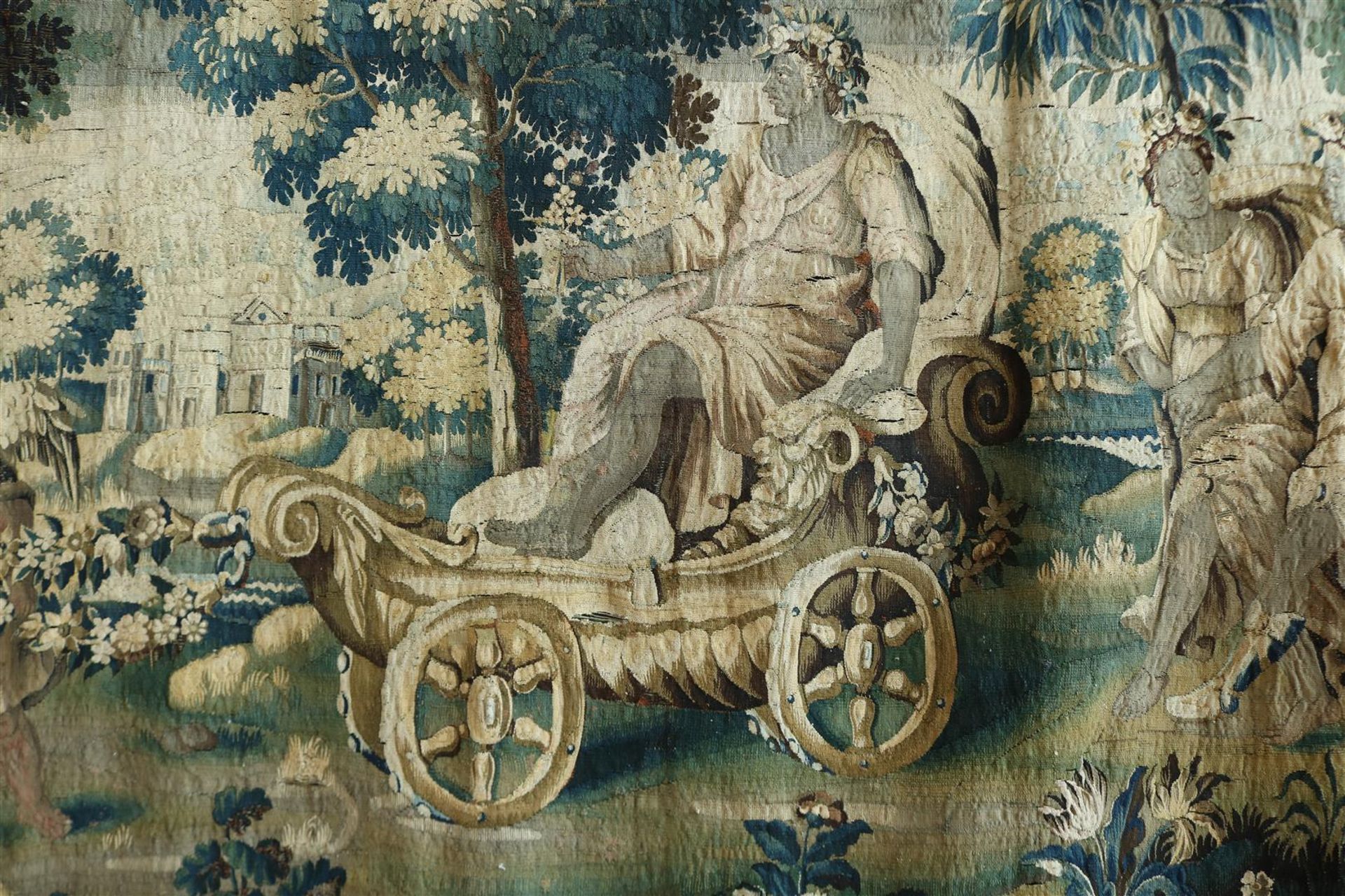 Aubusson tapestry, France 17th century  - Bild 2 aus 16