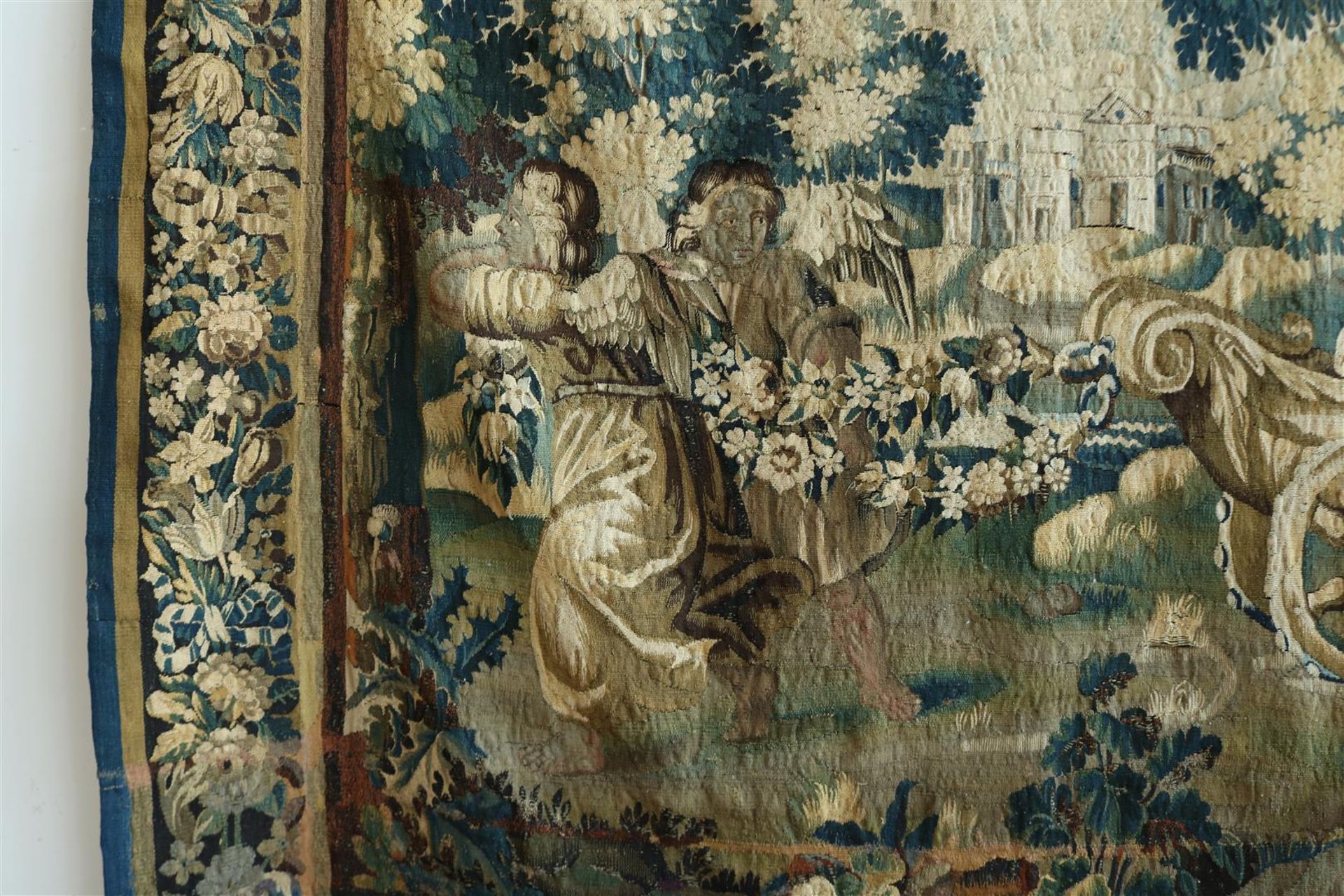 Aubusson tapestry, France 17th century  - Bild 4 aus 16