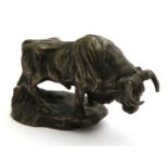 Bronze bison