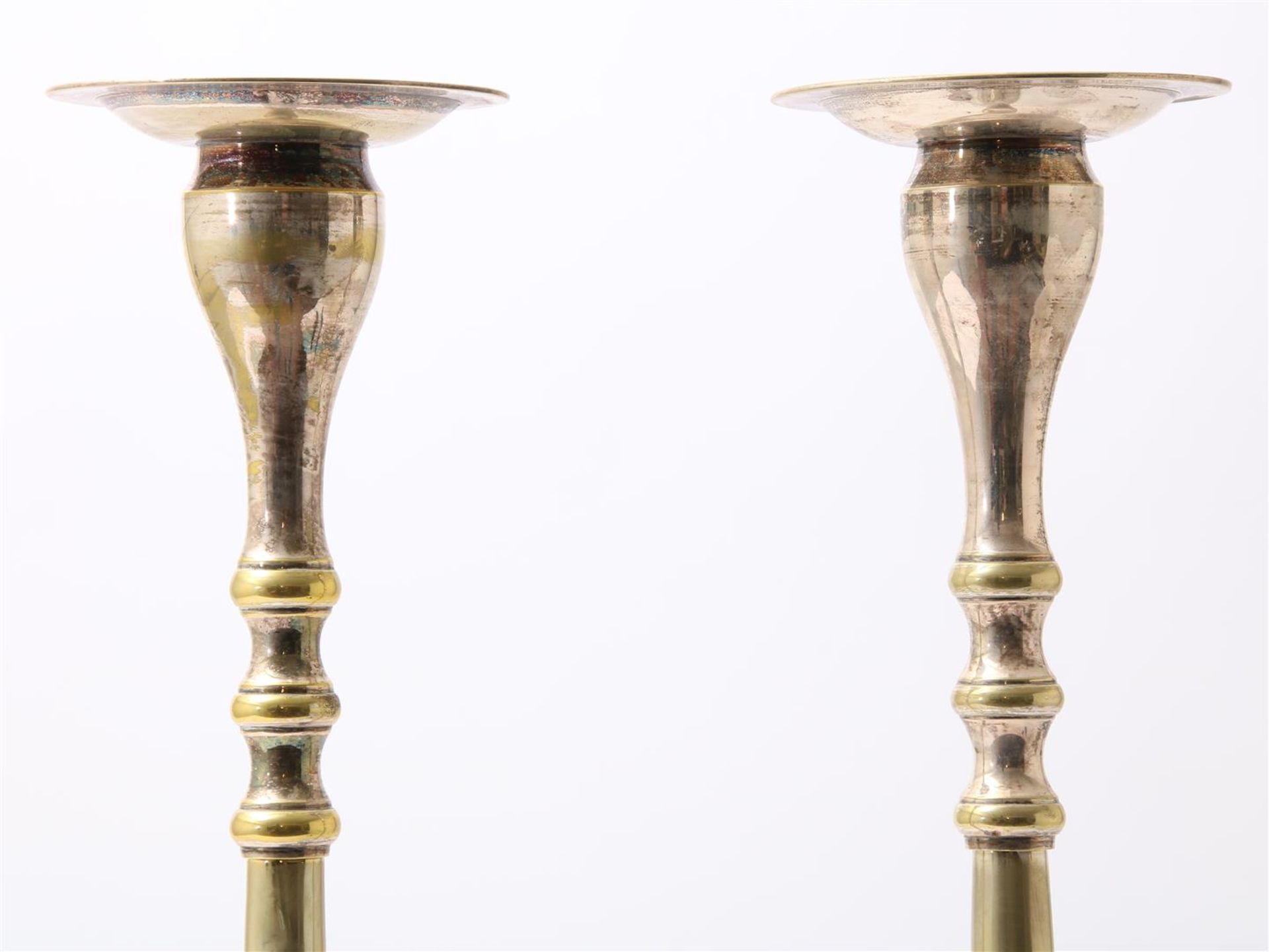  Set of silver-plated candlesticks  - Bild 3 aus 6
