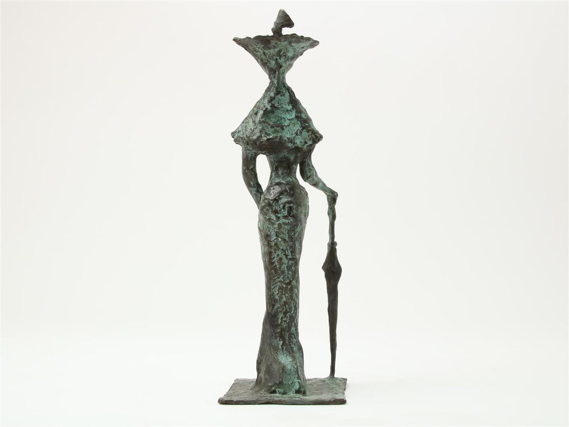 Theo van der Nahmer (1917-1989) Eline Vere, bronze sculpture, height: 42 cm. - Image 4 of 5