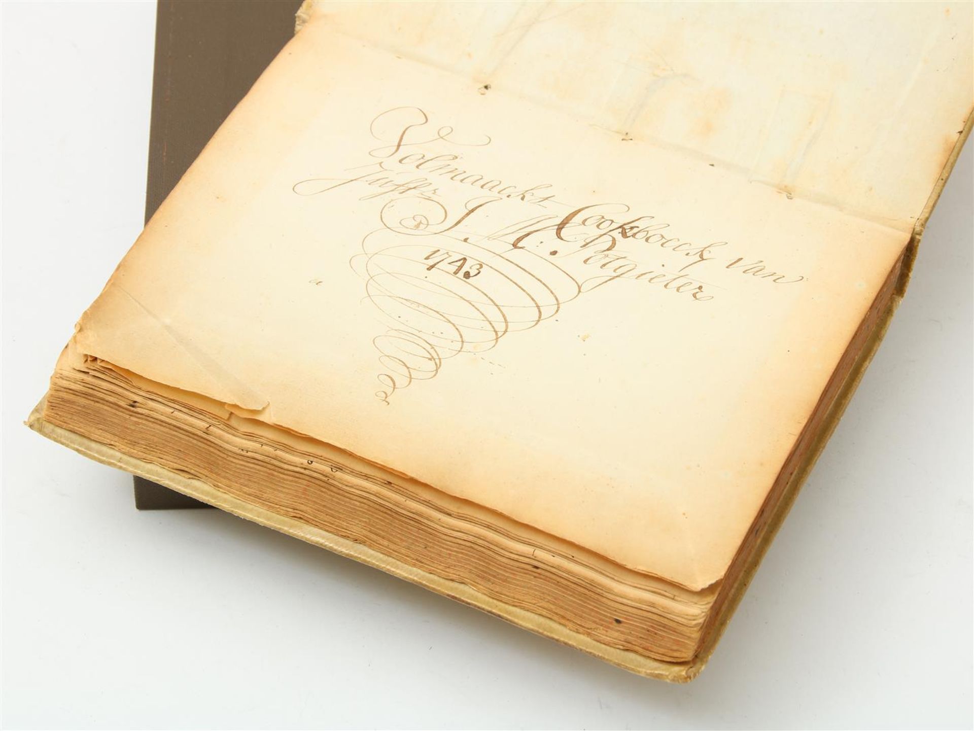 Cookbook with 18th century recipes - Bild 3 aus 3