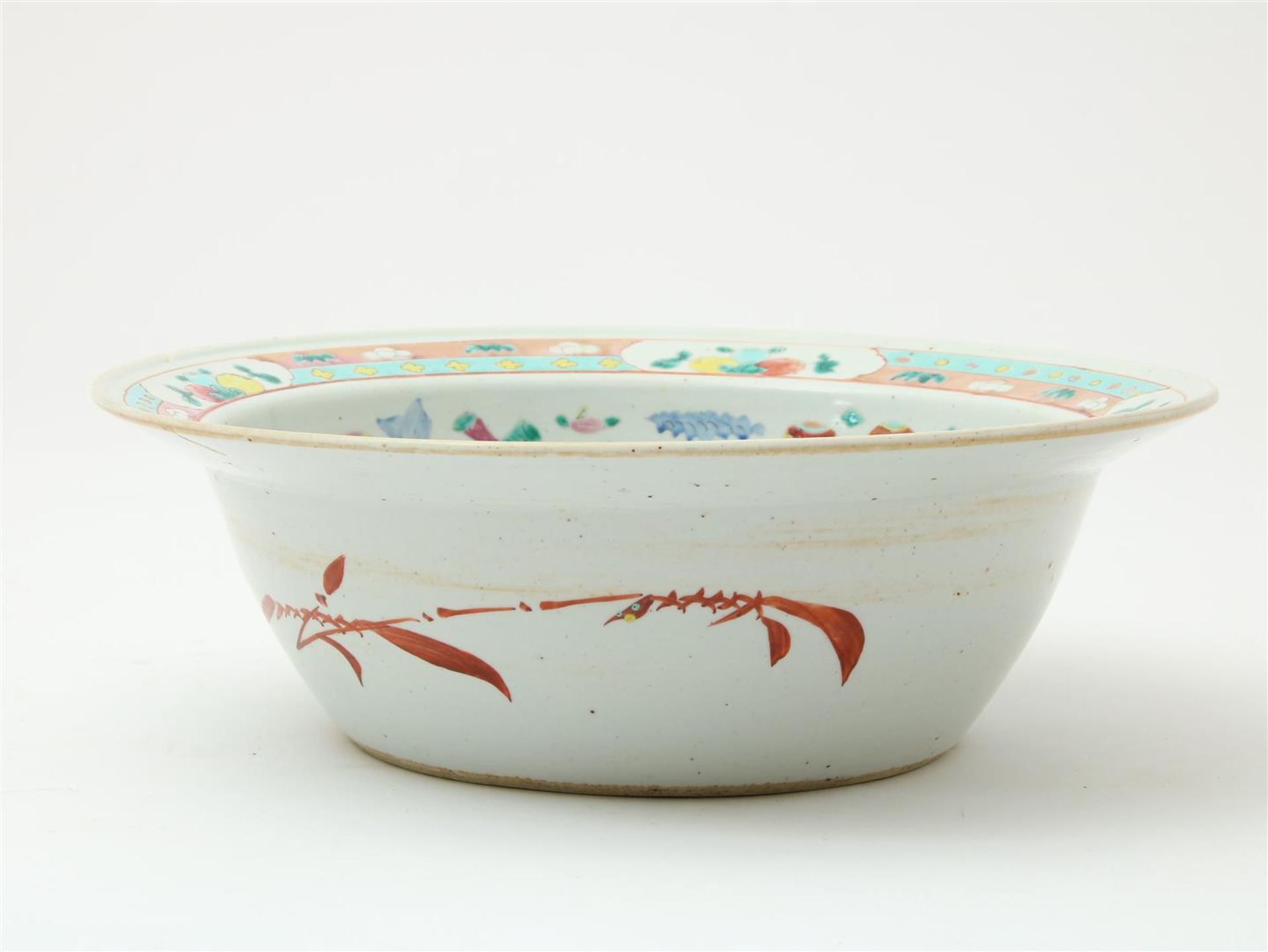 Porcelain famille rose bowl  - Bild 4 aus 6