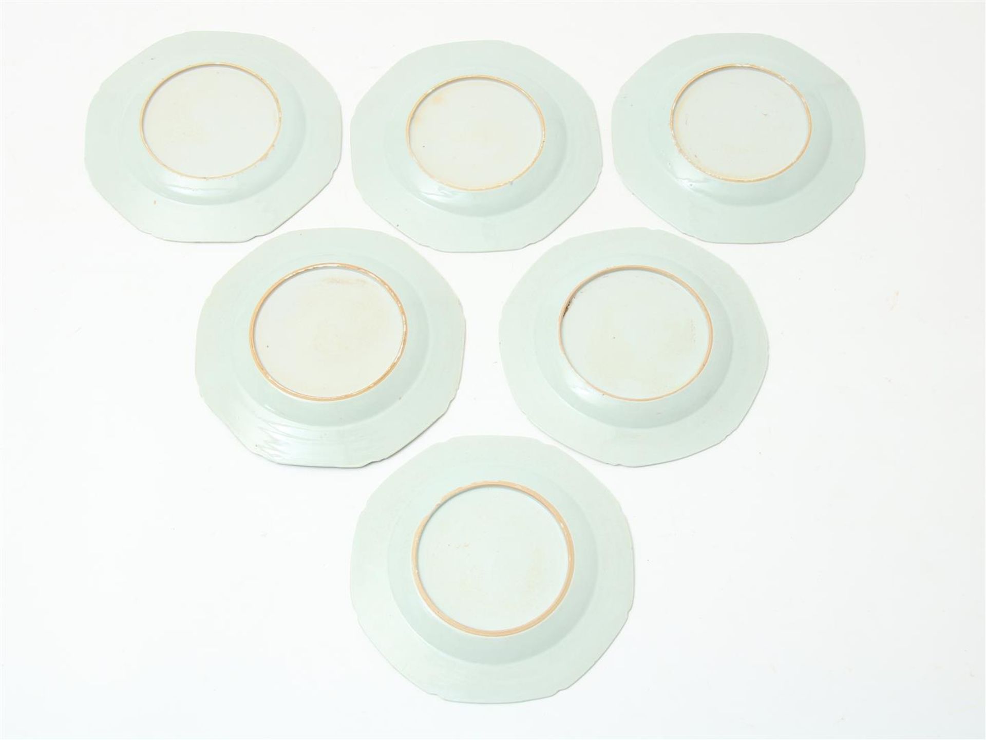 6 porcelain plates, china 19th century  - Bild 5 aus 5