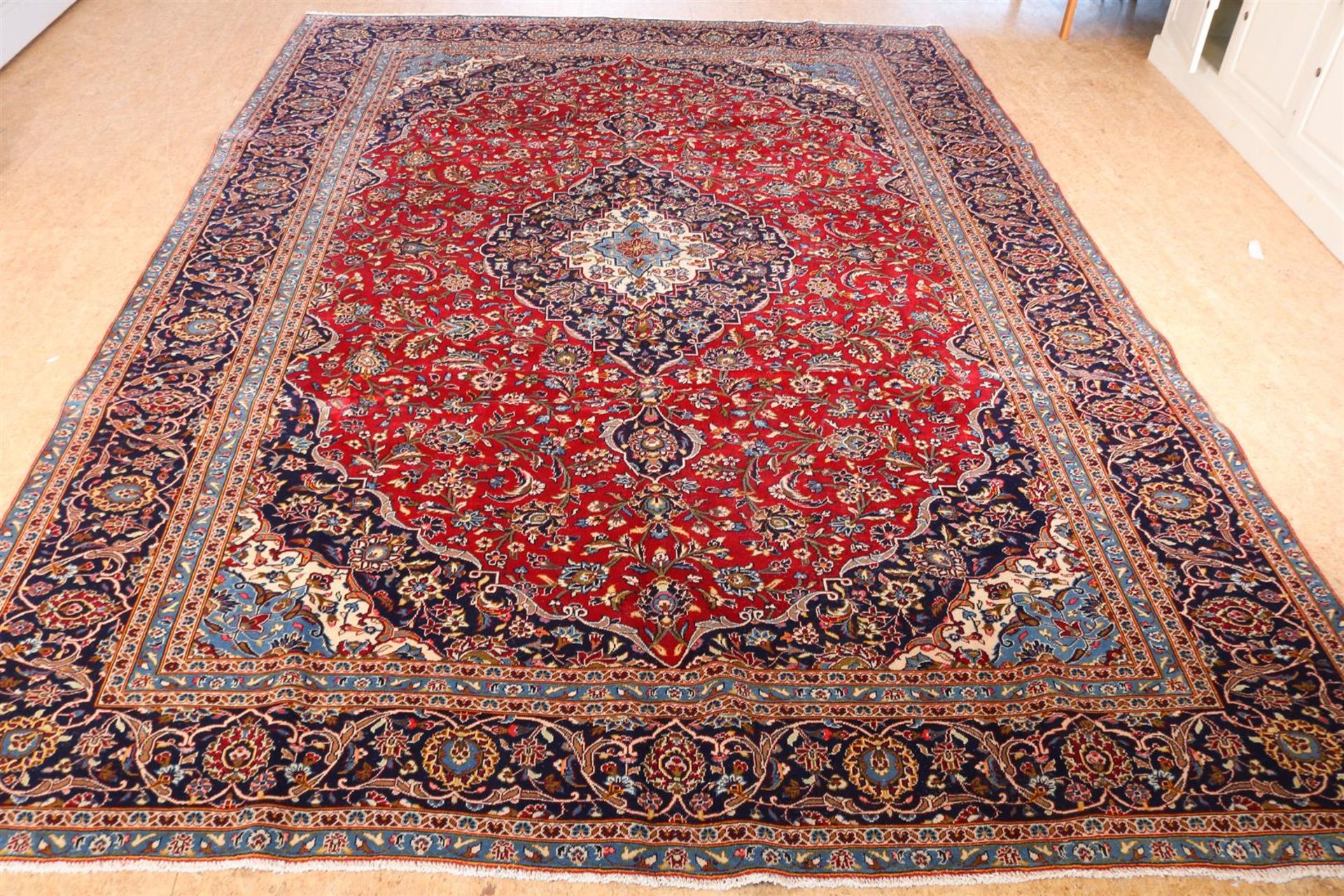 Carpet, Keshan, 396 x 280 cm.
