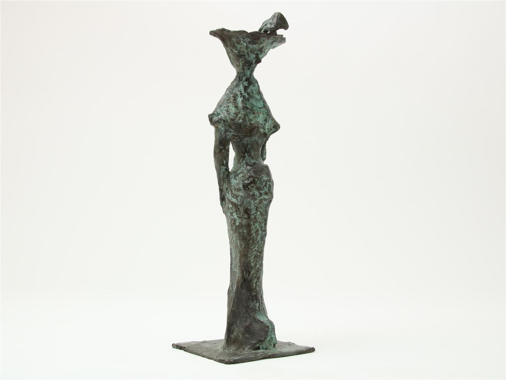 Theo van der Nahmer (1917-1989) Eline Vere, bronze sculpture, height: 42 cm. - Image 3 of 5