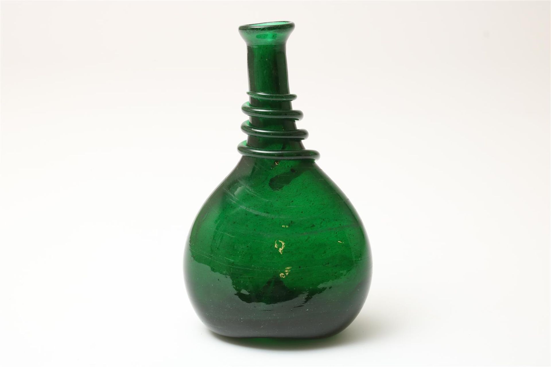 Blue-green bottle, Shiraz, Iran 