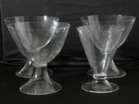 Set of 4 design glasses, Gerard Muller