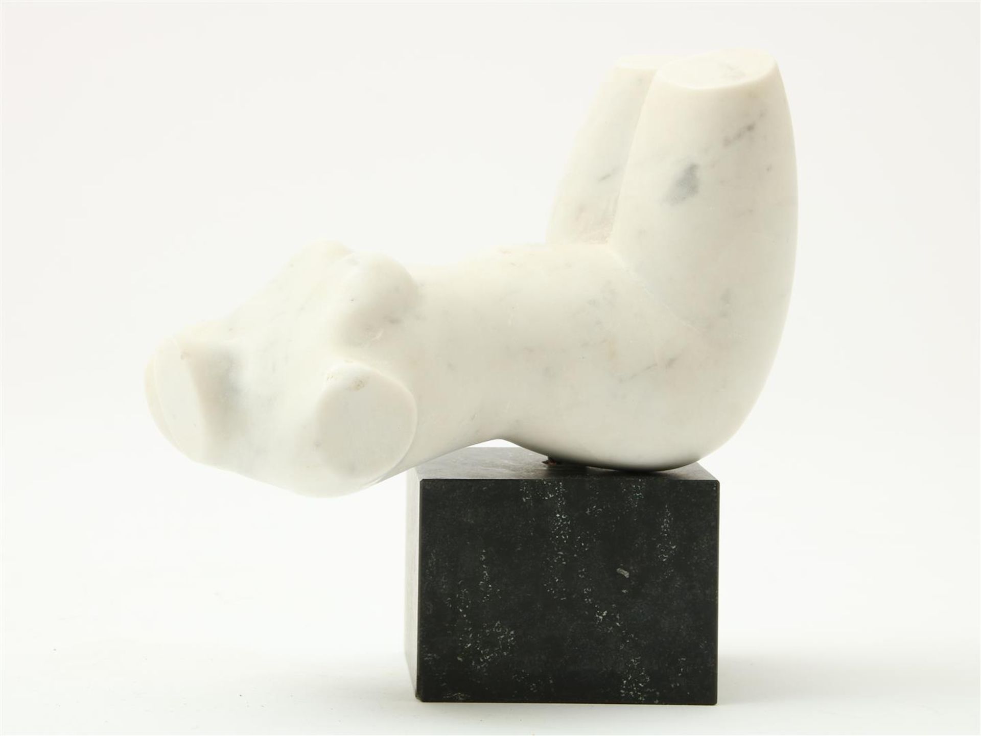 Marble sculpture of female nude 