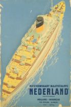 Poster N.V. Stoomvaartmaatschappij