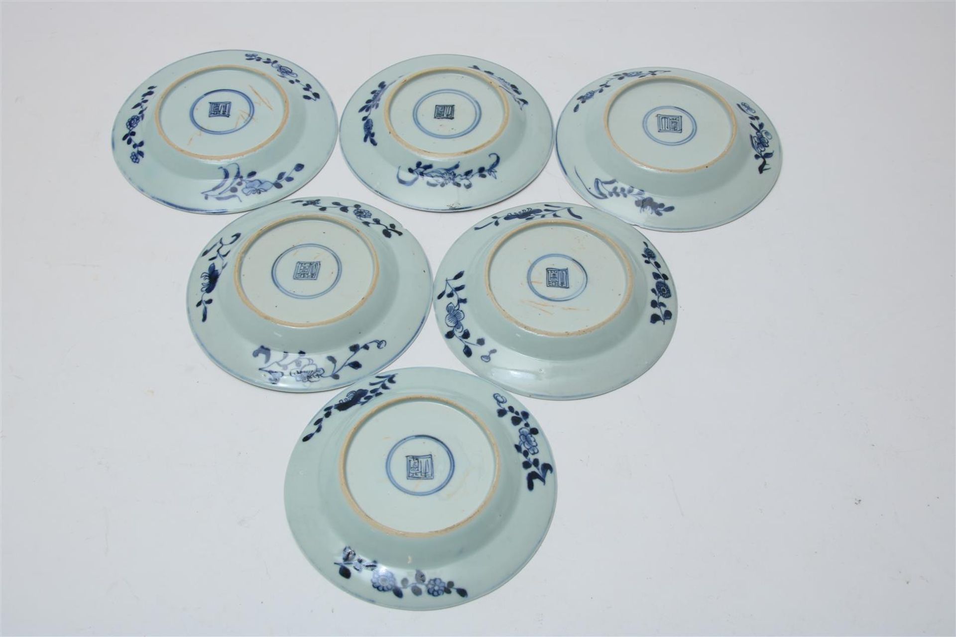 Six porcelain plates, China 18th century  - Bild 2 aus 4