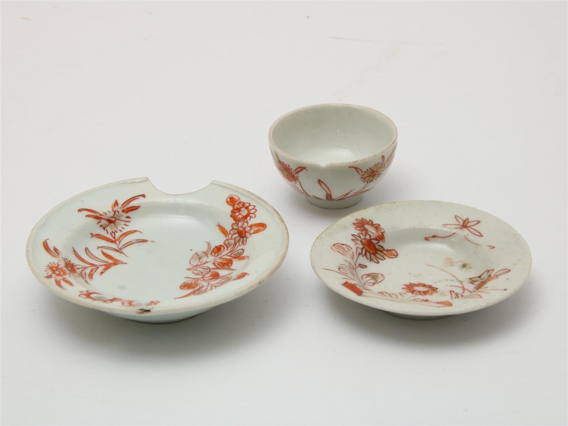 Lot of a porcelain Qianlong (6 pieces) - Bild 4 aus 9