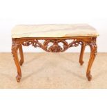 Baroque style coffee table