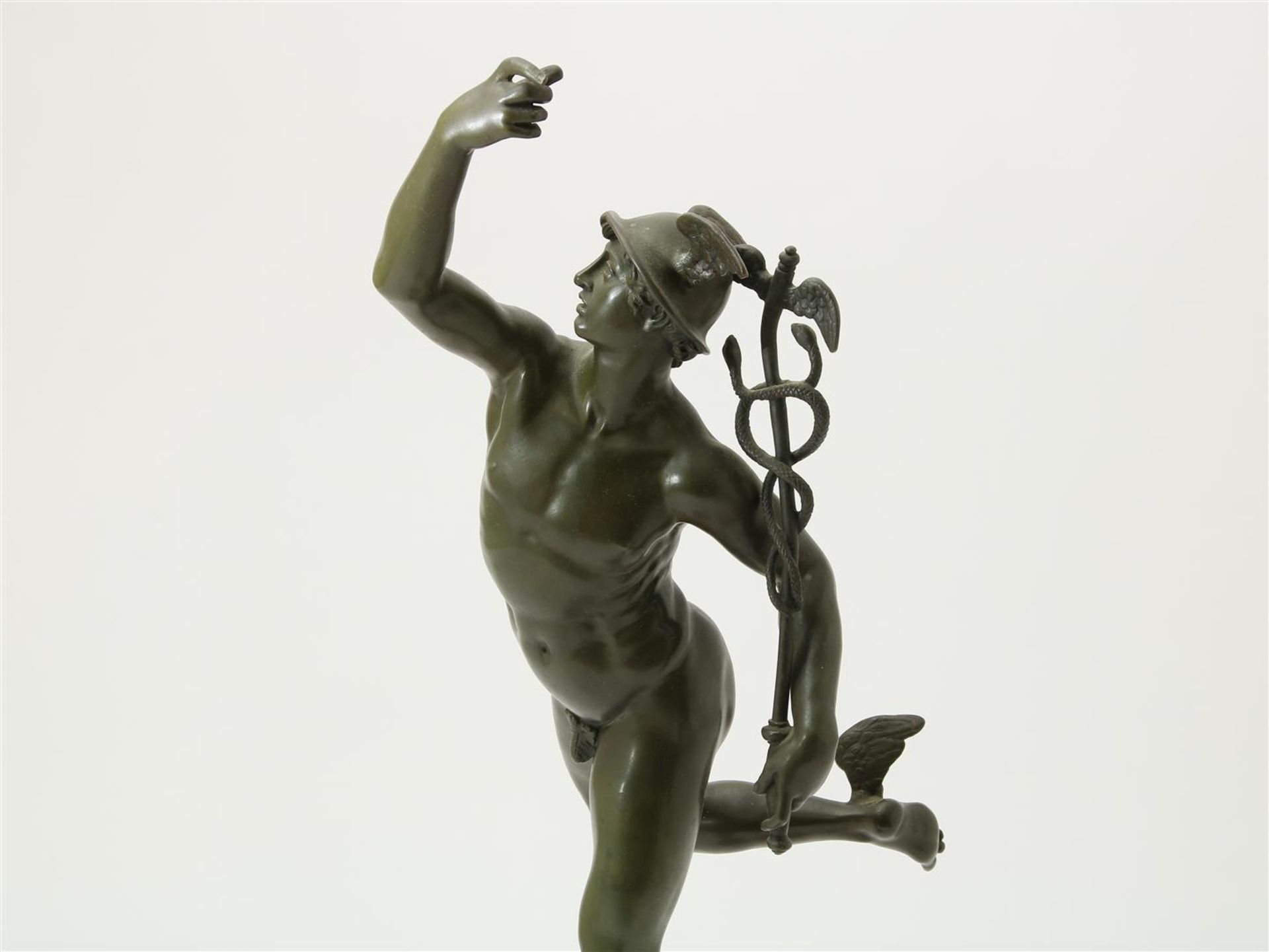 Bronze sculpture of Mercury/ Hermes - Bild 2 aus 4
