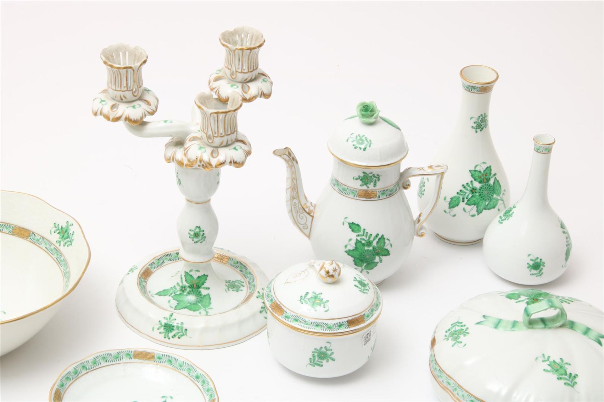 Porcelain service, Herend, Apponyi green decor  - Bild 10 aus 13