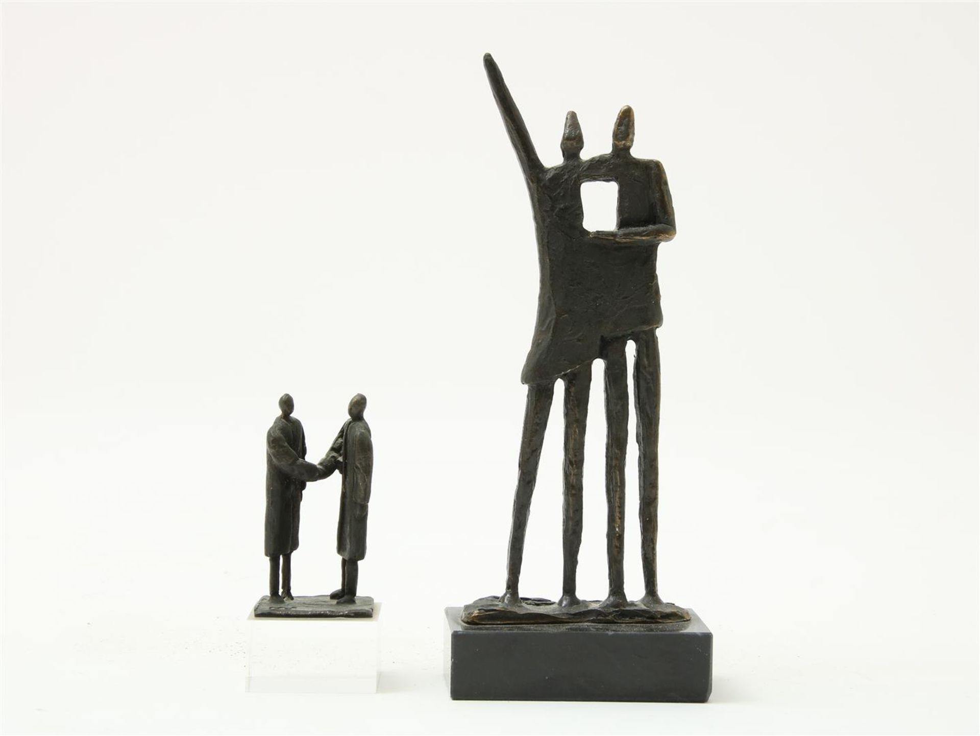 Lot of 3 bronze sculptures  - Bild 4 aus 4