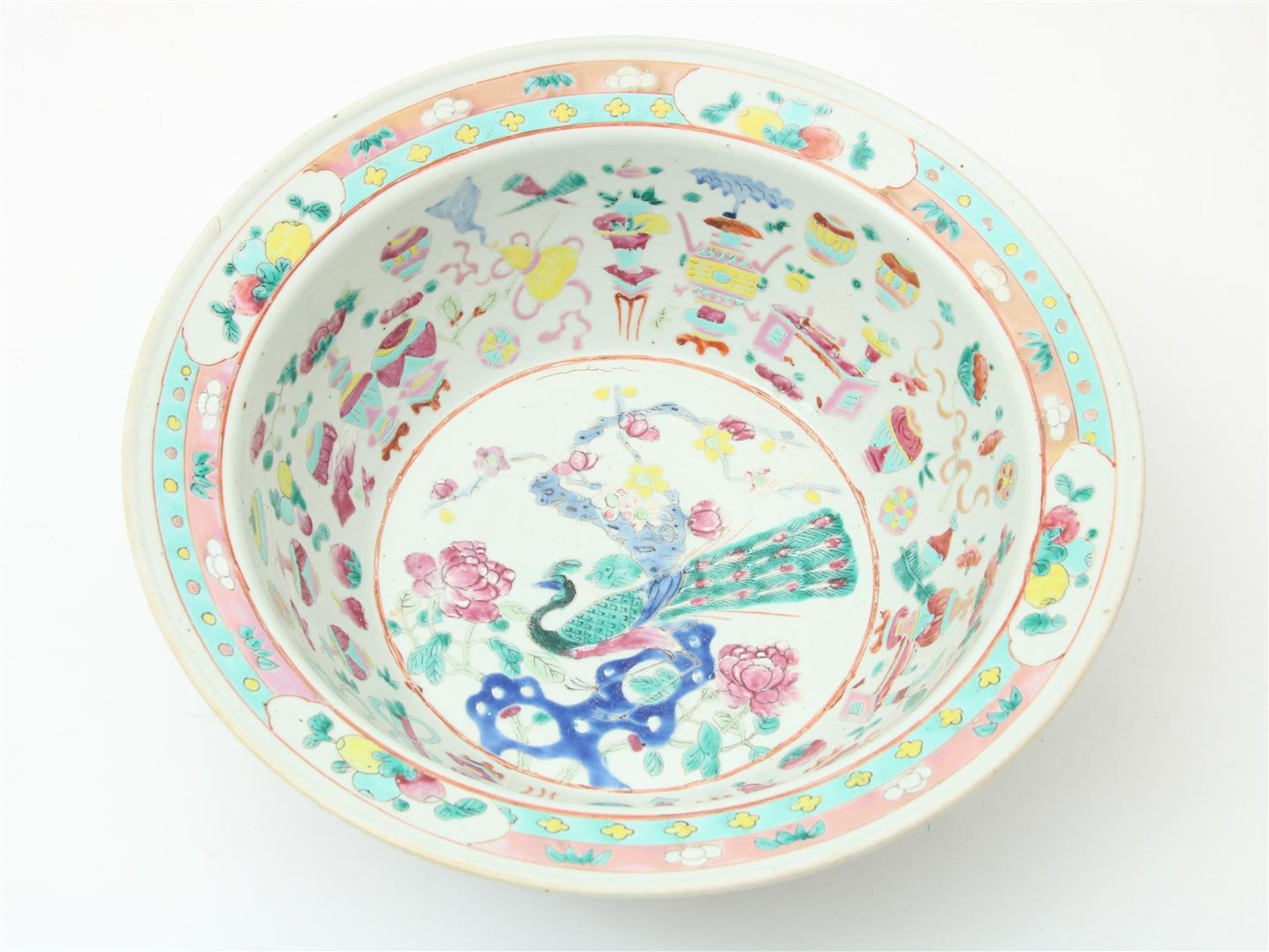 Porcelain famille rose bowl  - Bild 3 aus 6