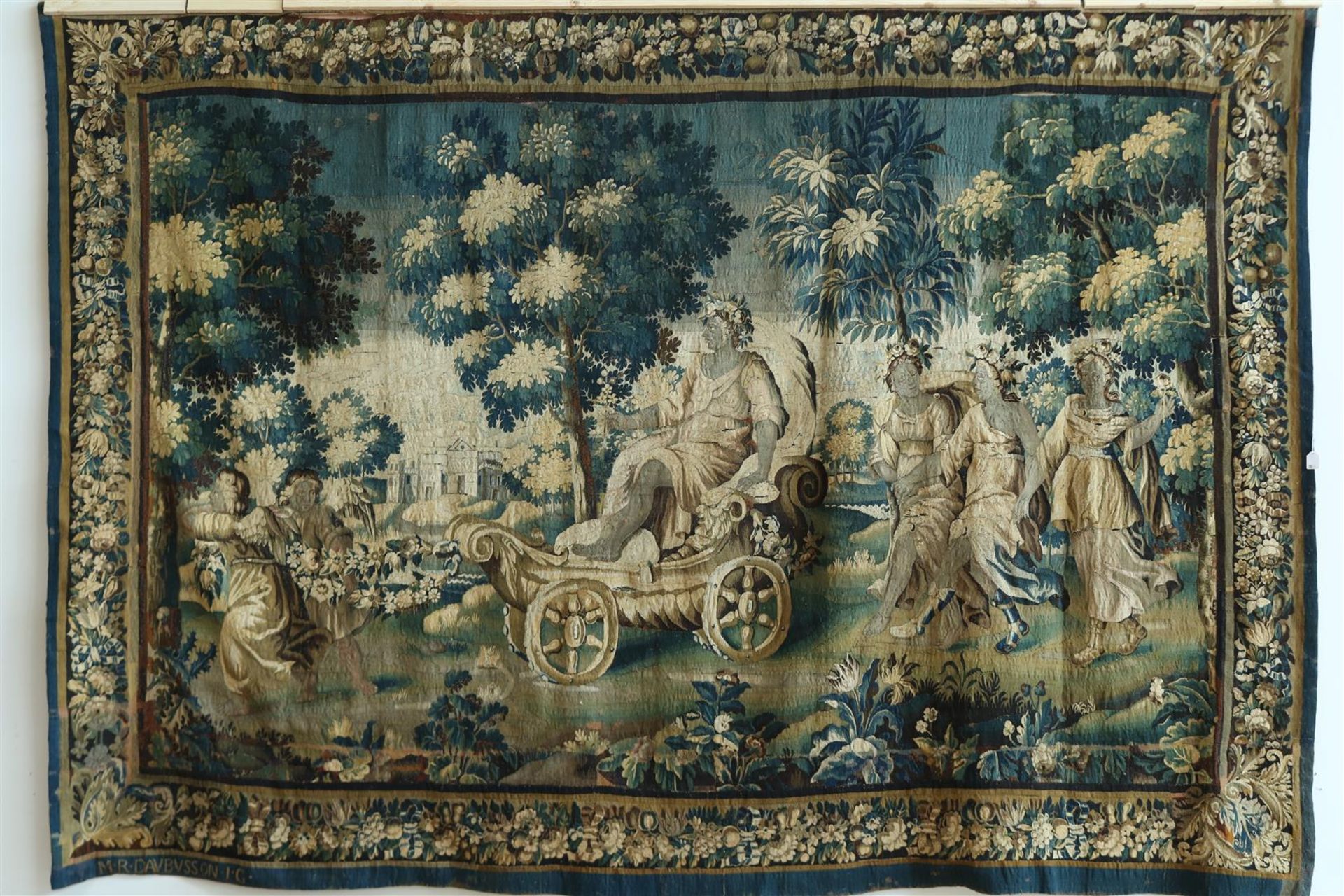 Aubusson tapestry, France 17th century 
