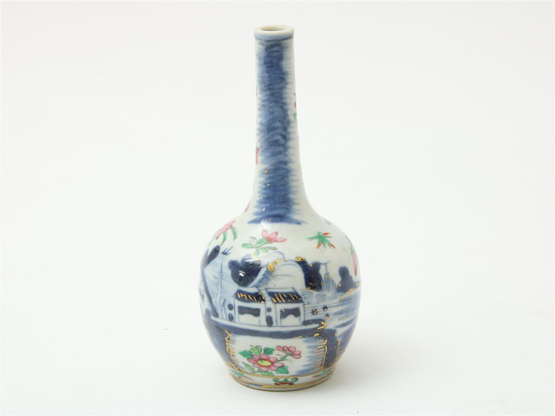 Chinese pipe vase, probably Canton, 19th century - Image 3 of 3