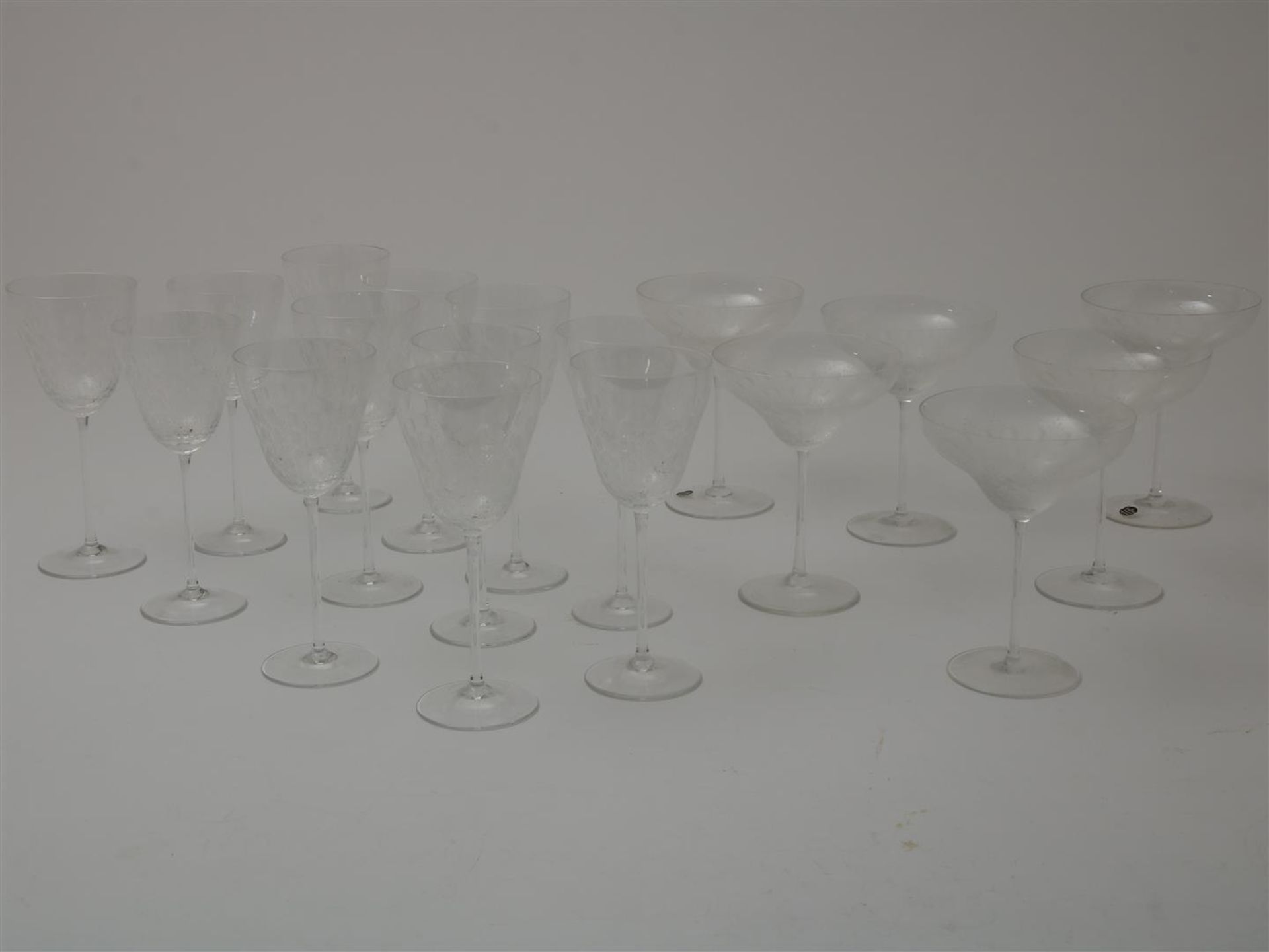 Lot of glassware (18x)