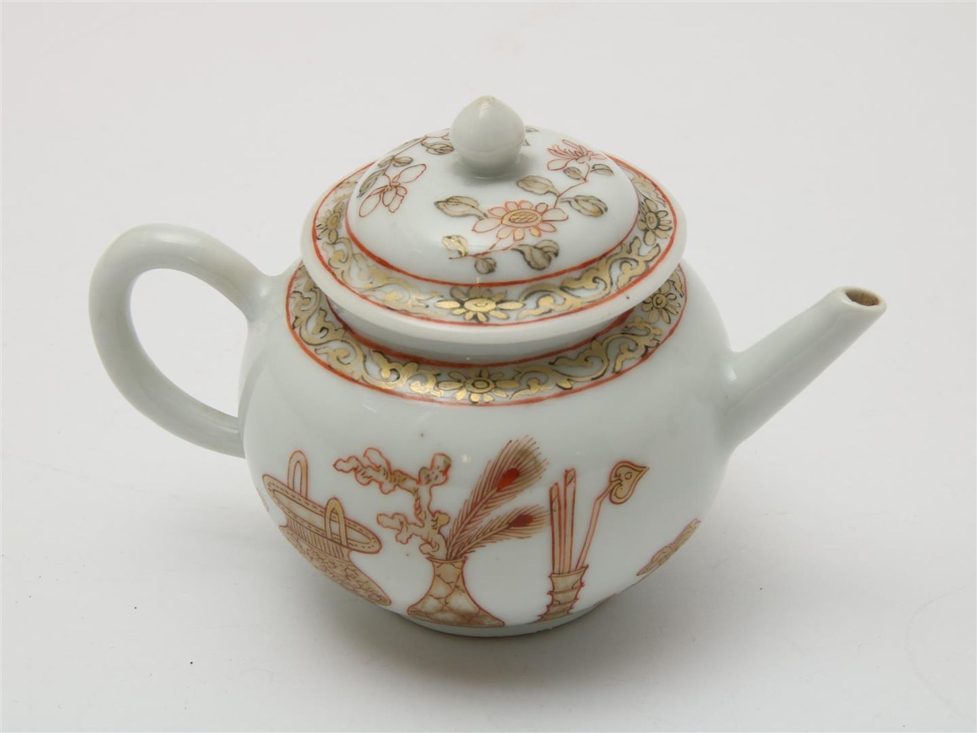 Lot of a porcelain Qianlong (6 pieces) - Bild 6 aus 9