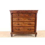 Mahogany Victorian chest