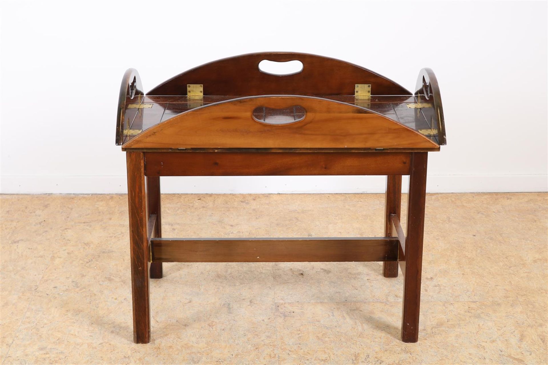 Mahogany butler tray