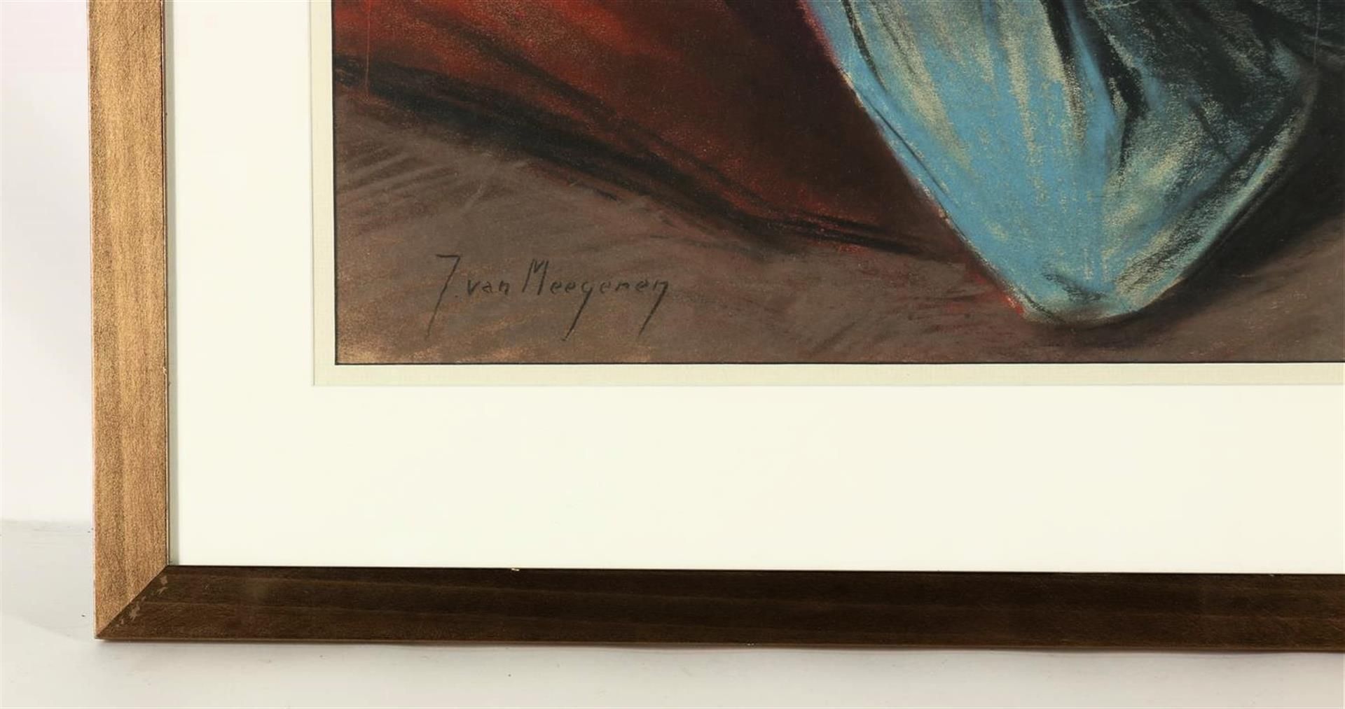 Jacques van Meegeren (1912-1977) Sleeping, signed lower left, pastel 71 x 86 cm. - Image 3 of 4