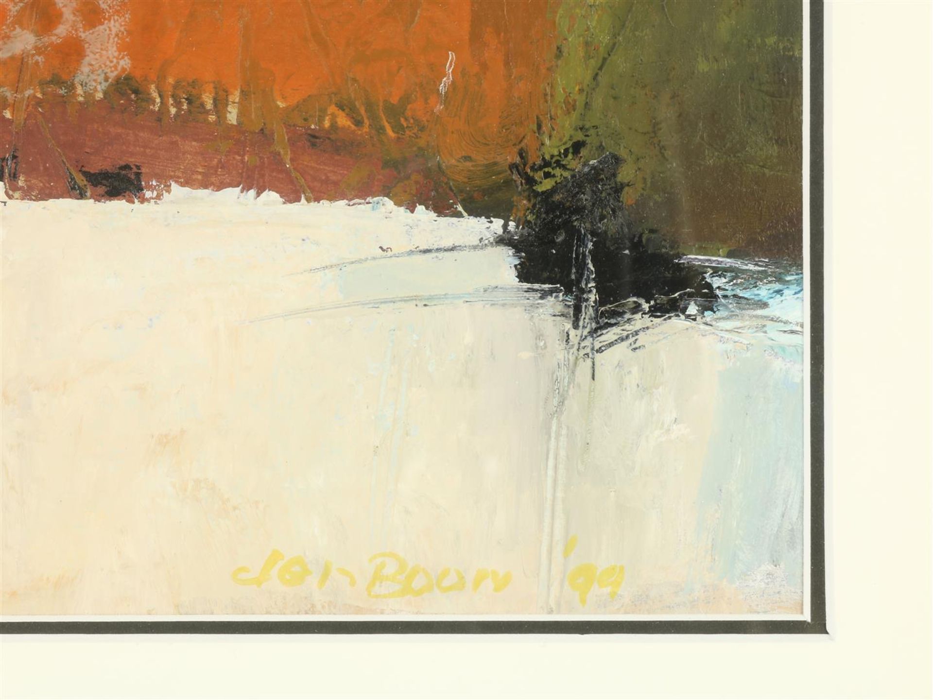Boon, Theo den, Composition in earth tones - Bild 3 aus 4