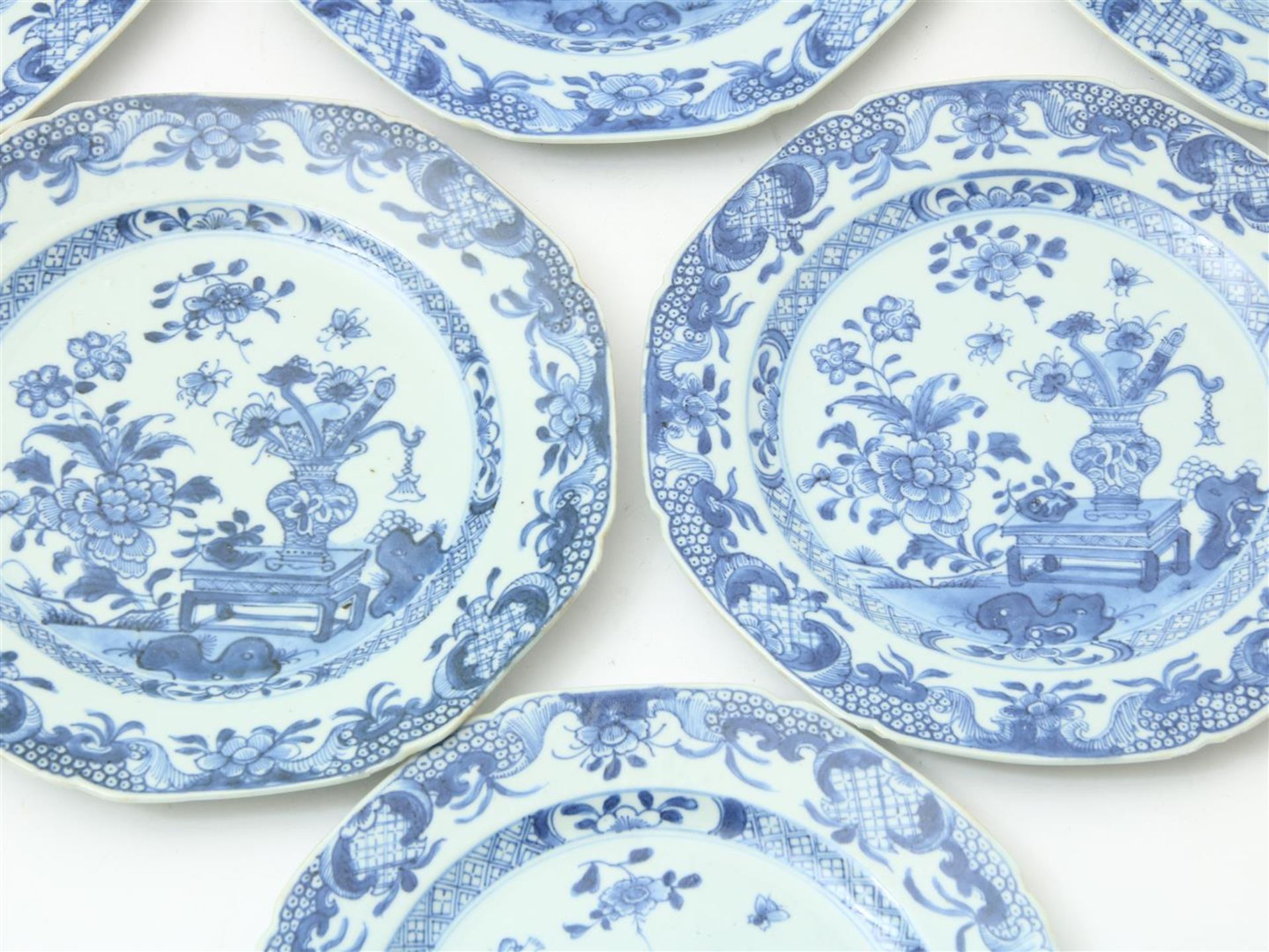 6 porcelain plates, china 19th century  - Bild 2 aus 5