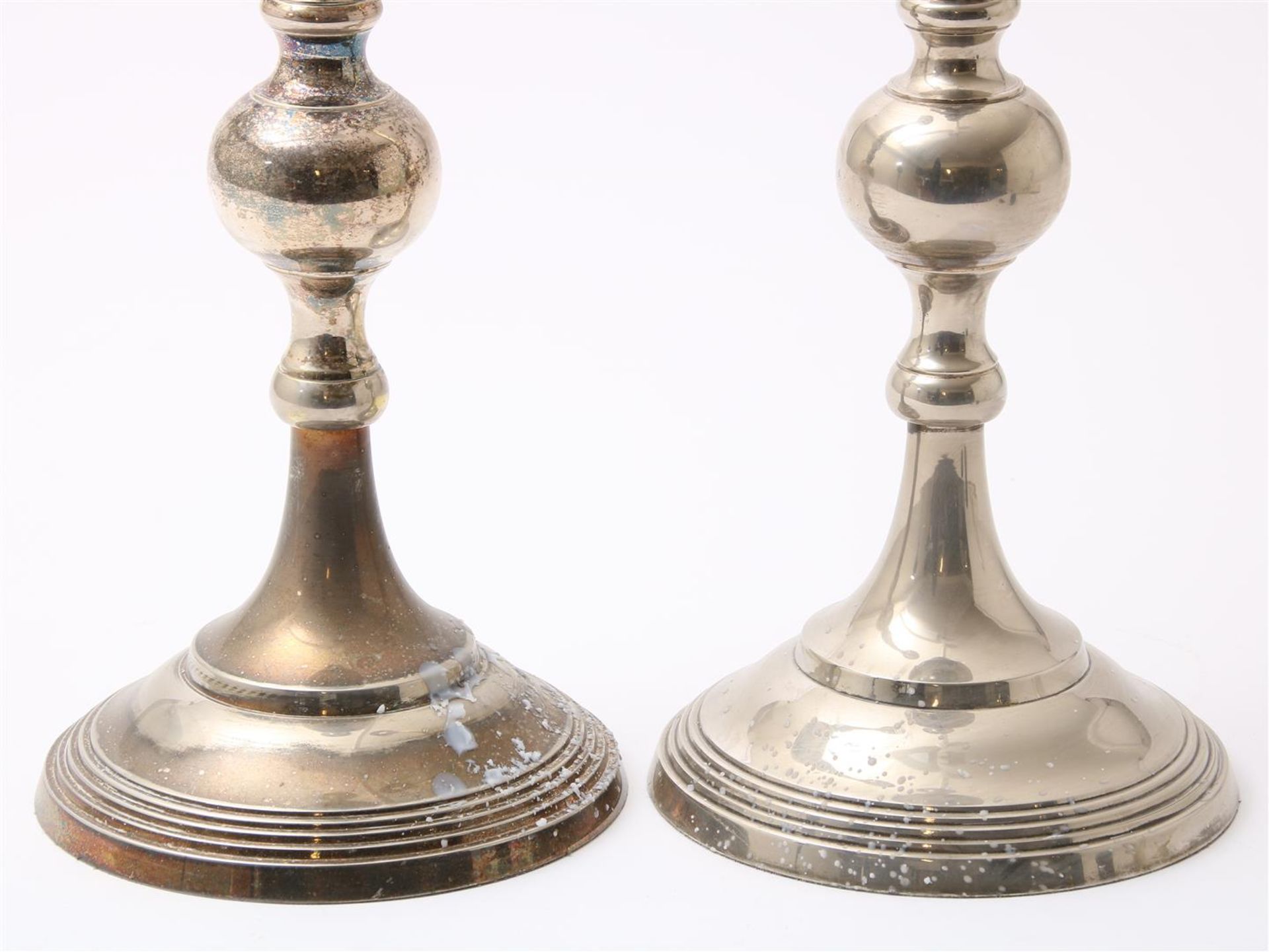  Set of silver-plated candlesticks  - Bild 2 aus 6