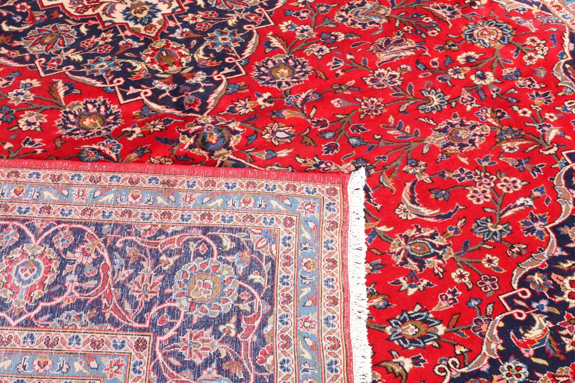 Carpet, Keshan, 400 x 297 cm. - Bild 2 aus 2