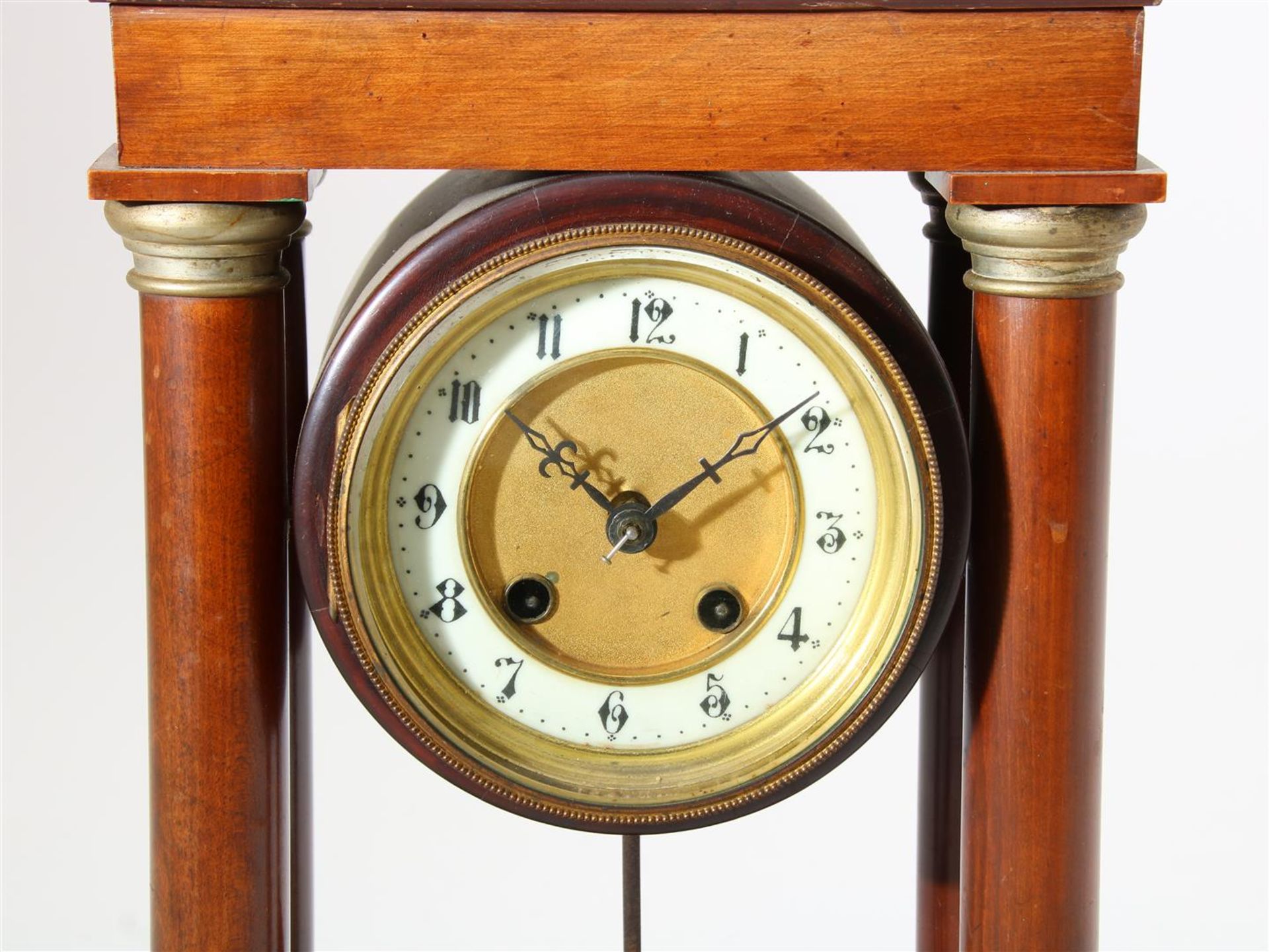 French Empire style column mantel clock - Bild 2 aus 4