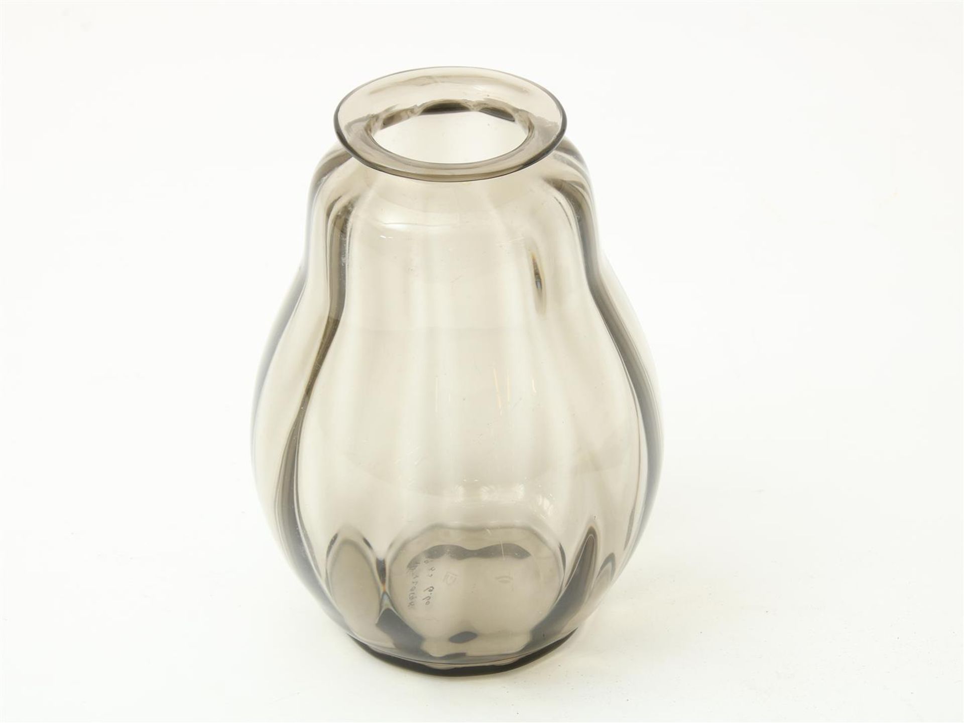 Fumi-colored optically blown glass vase - Bild 2 aus 3