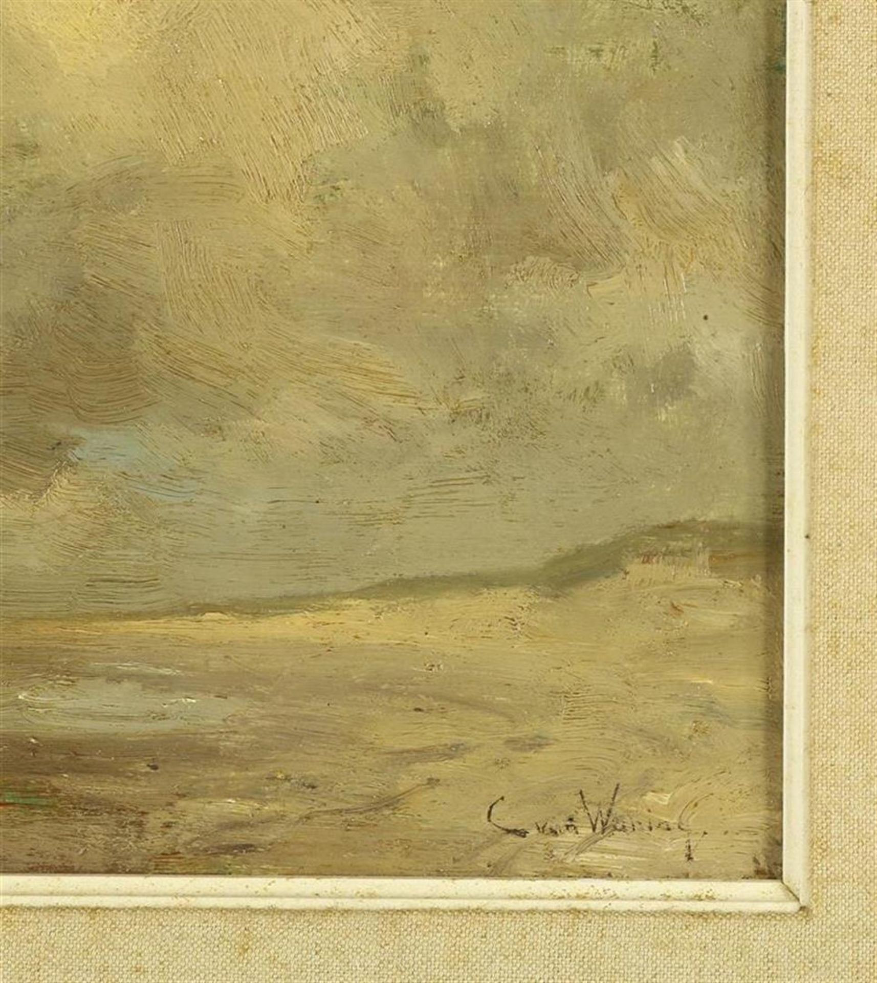 Waning, C.A., Coastal view, panel - Bild 3 aus 4