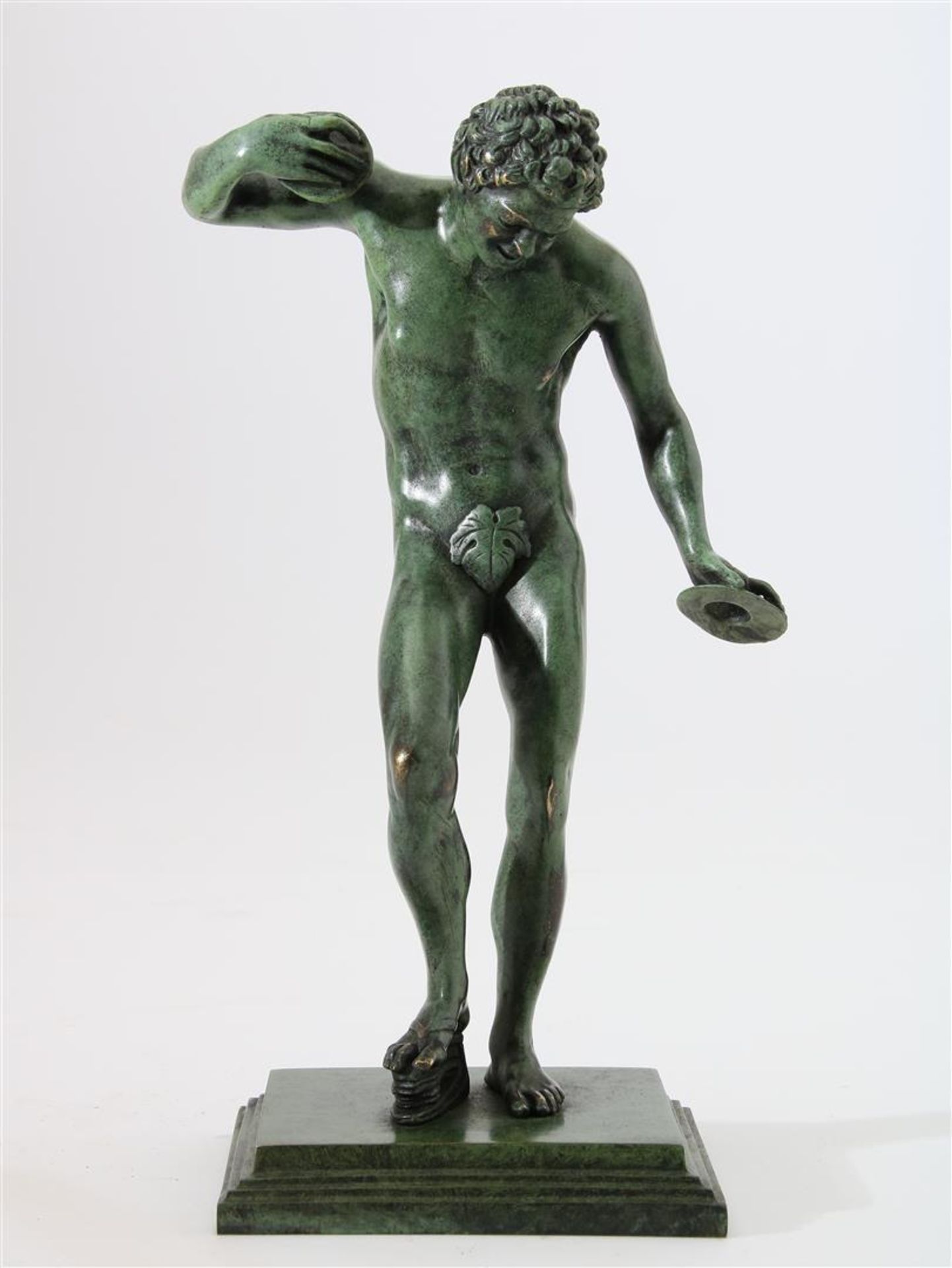 Bronze sculpture of “Dancing faun”