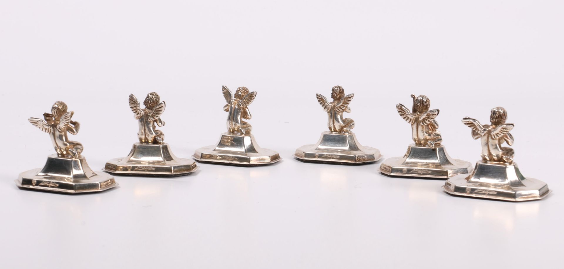 Set van zes miniatuur tafeldekoratie, - Bild 3 aus 4